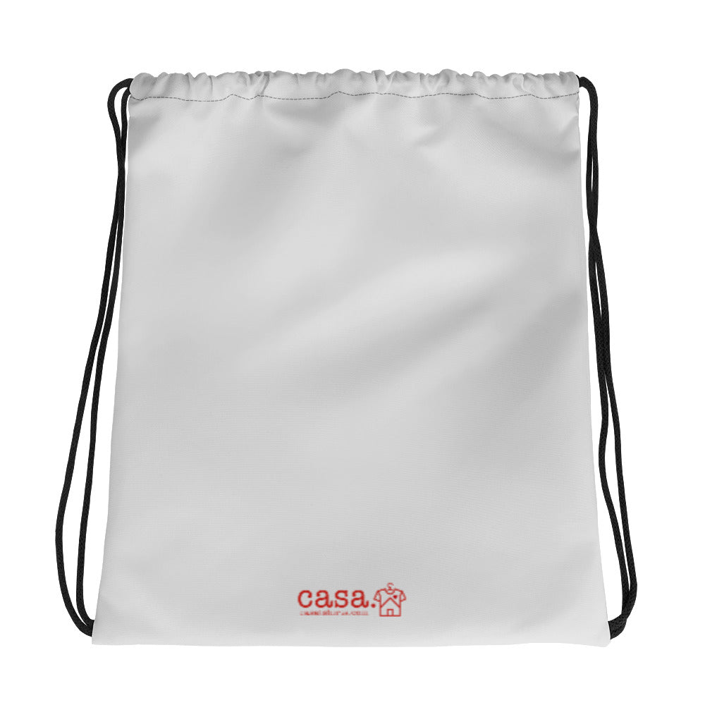 Costa Rica Map Drawstring Bag