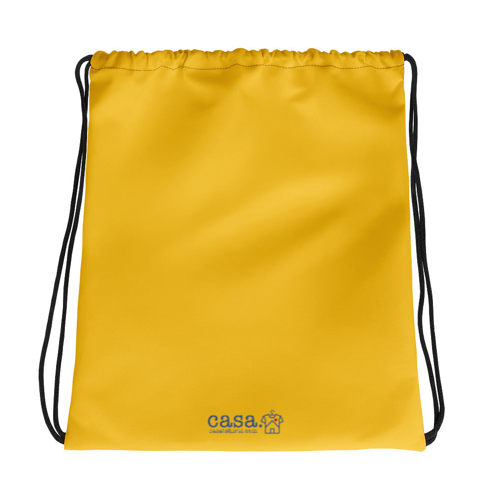 Guatemala Map Drawstring Bag