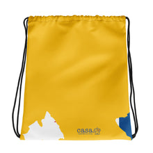 Load image into Gallery viewer, Panama Map Drawstring Bag
