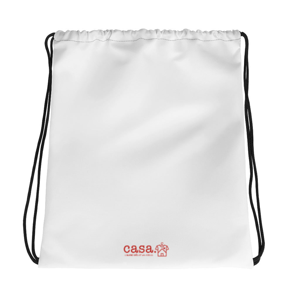 Spain Map Drawstring Bag