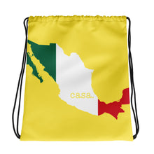 Load image into Gallery viewer, Mexico Map Drawstring Bag
