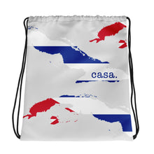 Load image into Gallery viewer, Cuba Map Drawstring Bag
