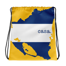 Load image into Gallery viewer, Nicaragua Map Drawstring Bag
