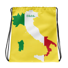 Load image into Gallery viewer, Italy Map Drawstring Bag
