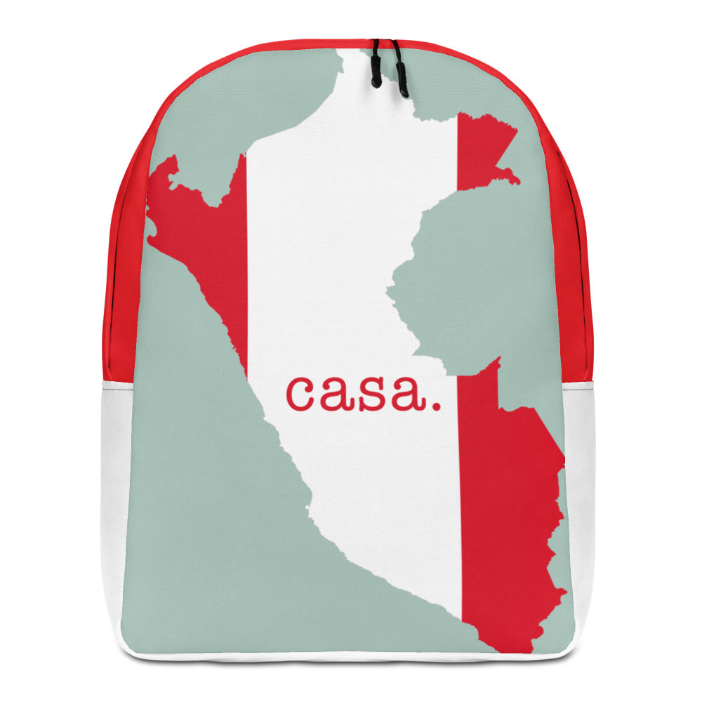 Peru Map Backpack