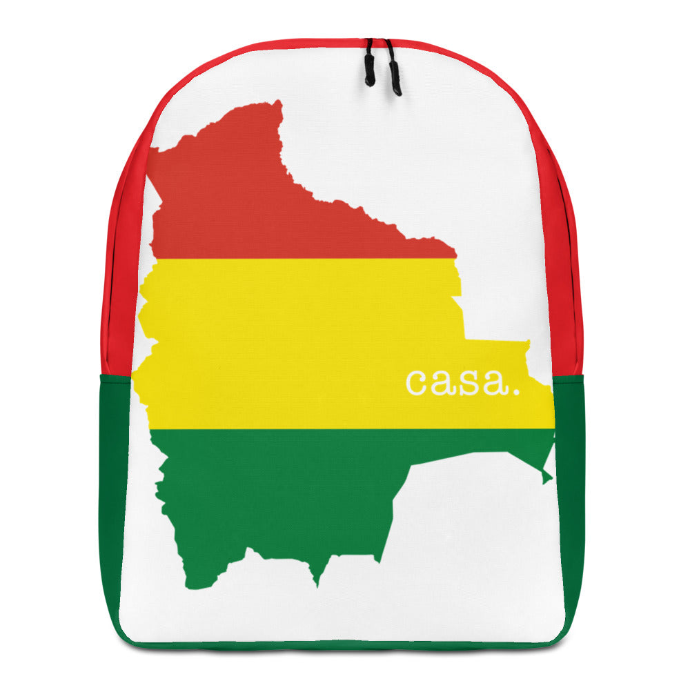 Bolivia Map Backpack