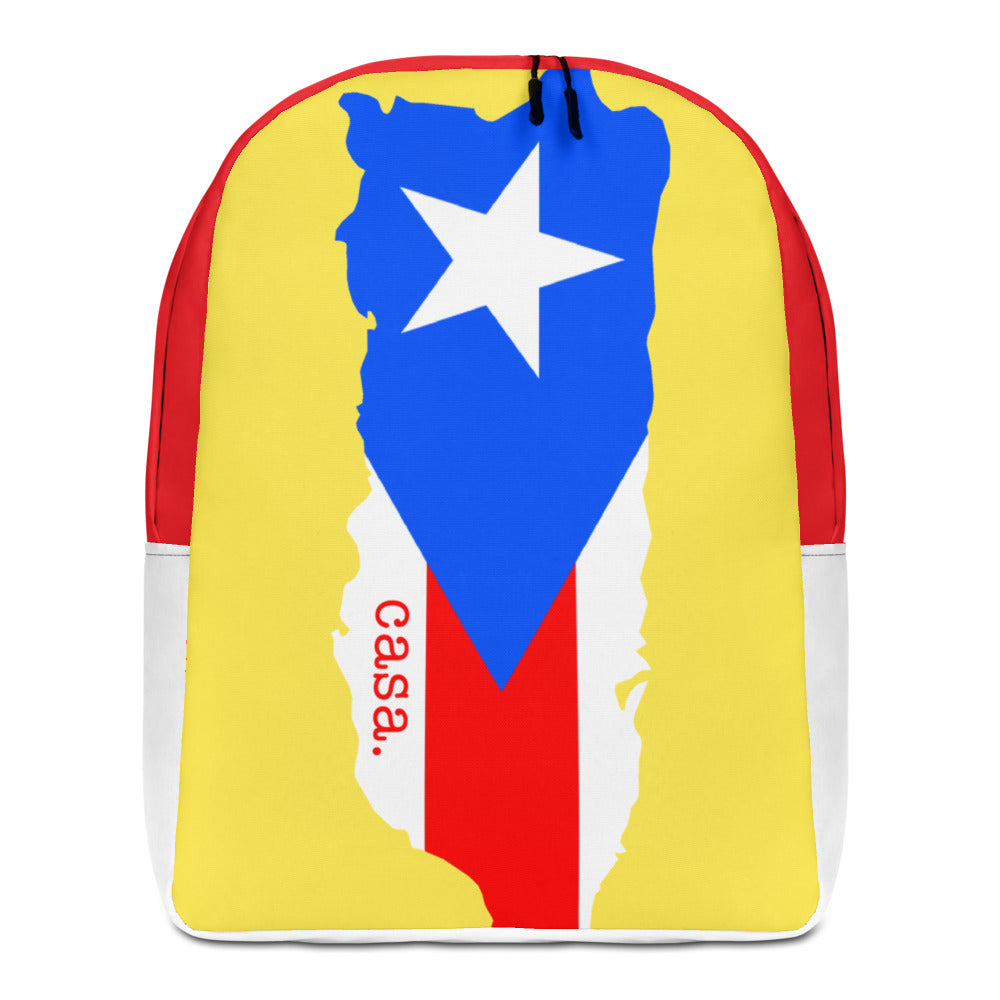 Puerto Rico Map Backpack