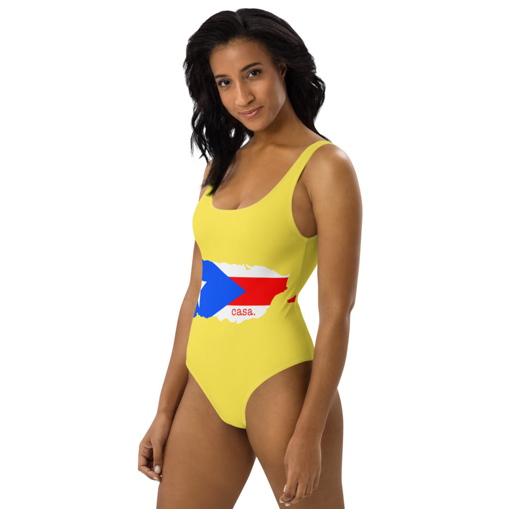 Puerto Rico Casa One-Piece Swimsuit
