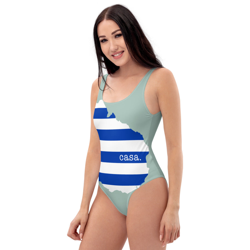 Uruguay Casa One-Piece Swimsuit