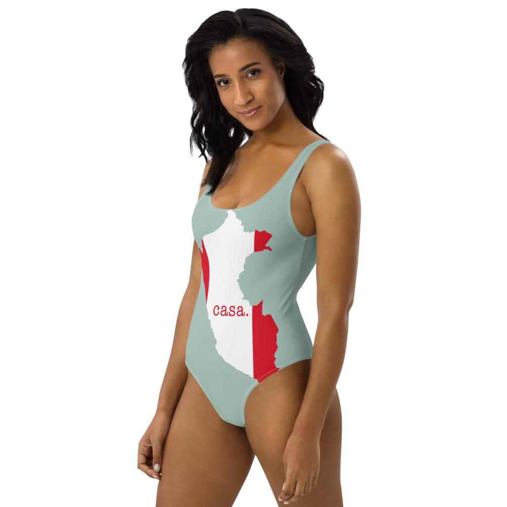 Peru Casa One-Piece Swimsuit
