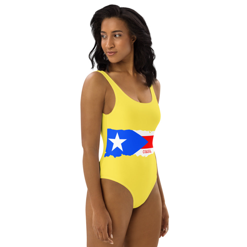 Puerto Rico Casa One-Piece Swimsuit