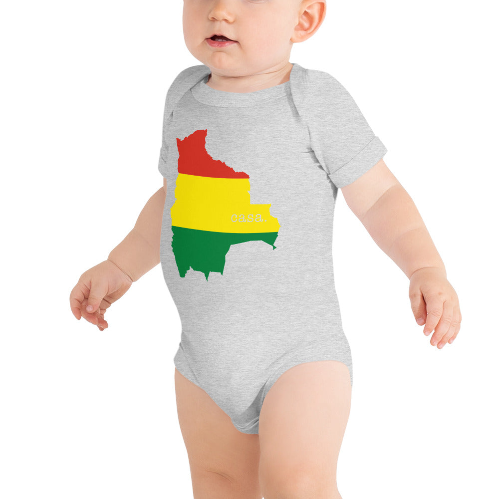 Bolivia Baby short sleeve one piece