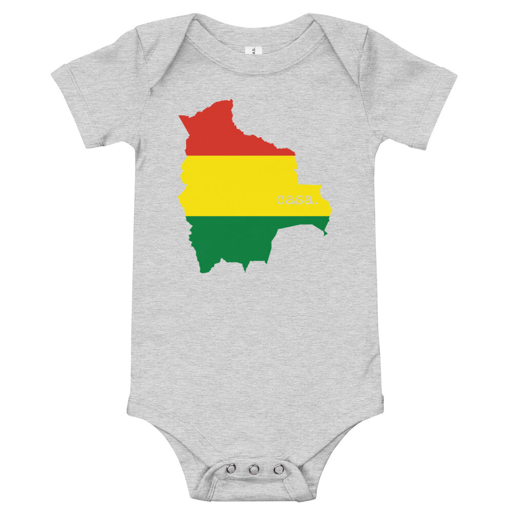 Bolivia Baby short sleeve one piece