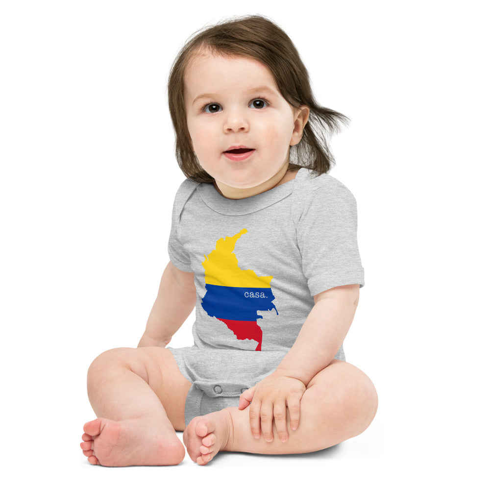 Colombia Baby short sleeve one piece