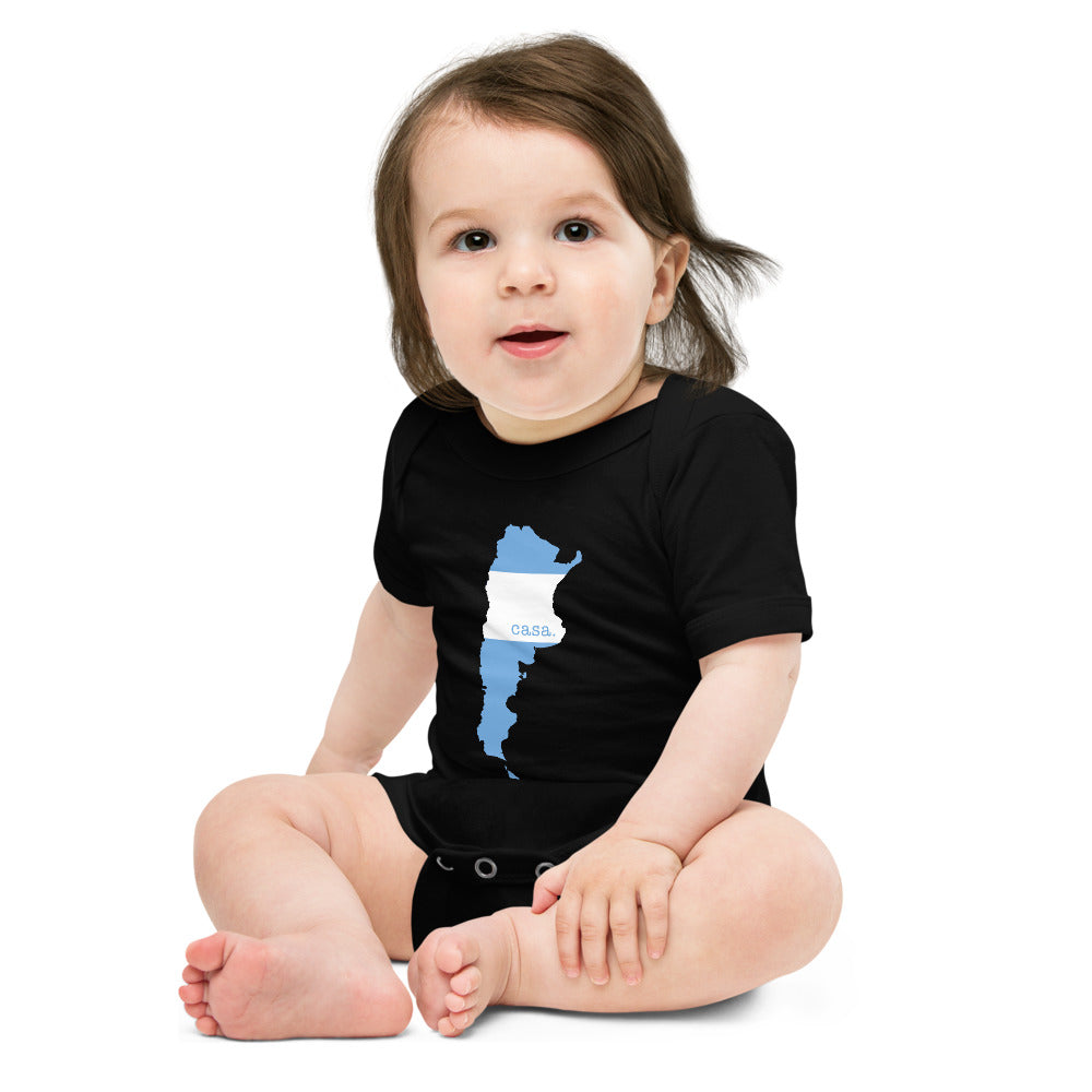 Argentina Baby short sleeve one piece