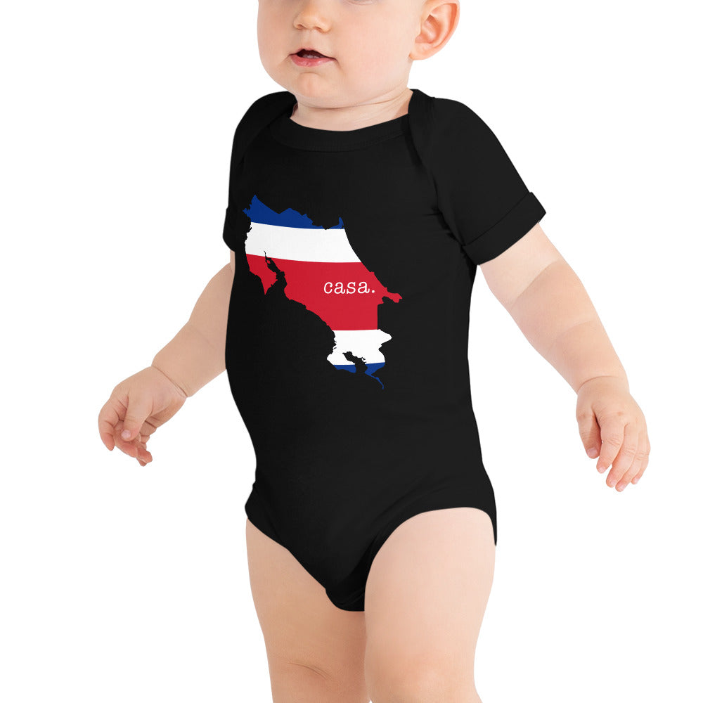 Costa Rica Baby short sleeve one piece
