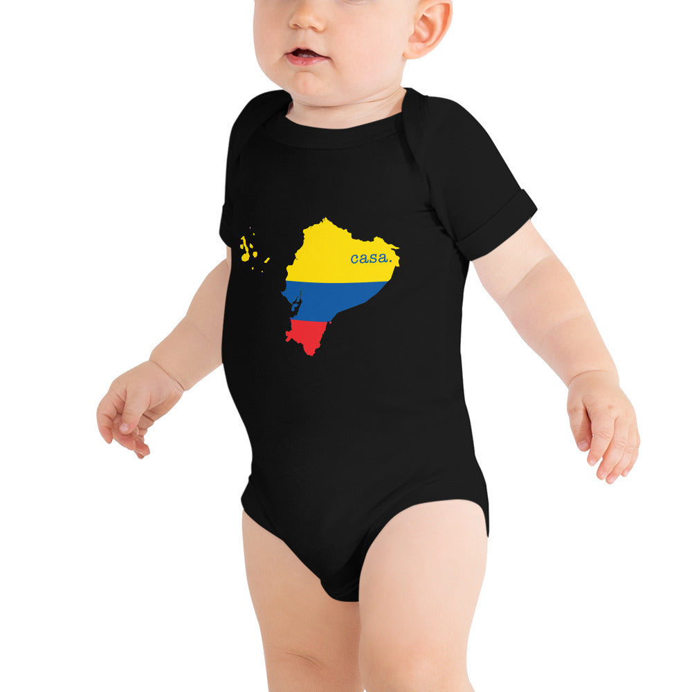 Ecuador Baby short sleeve one piece