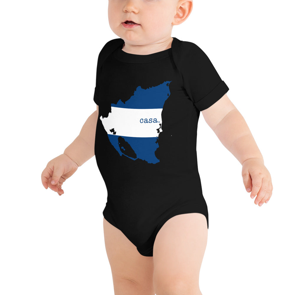 Nicaragua Baby short sleeve one piece