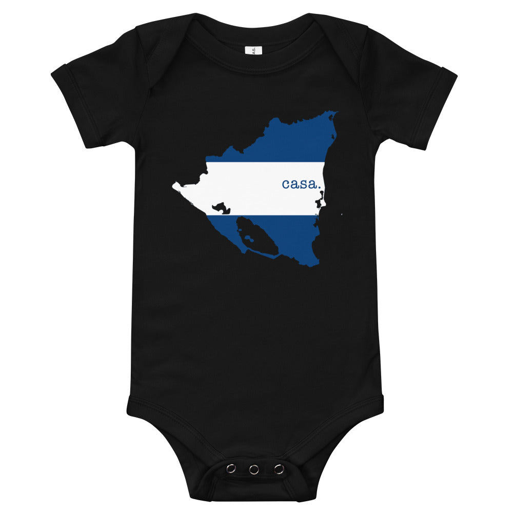 Nicaragua Baby short sleeve one piece