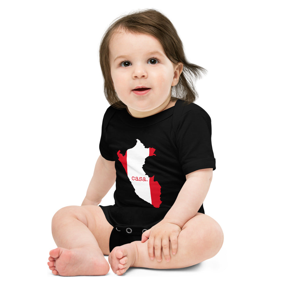 Peru Baby short sleeve one piece