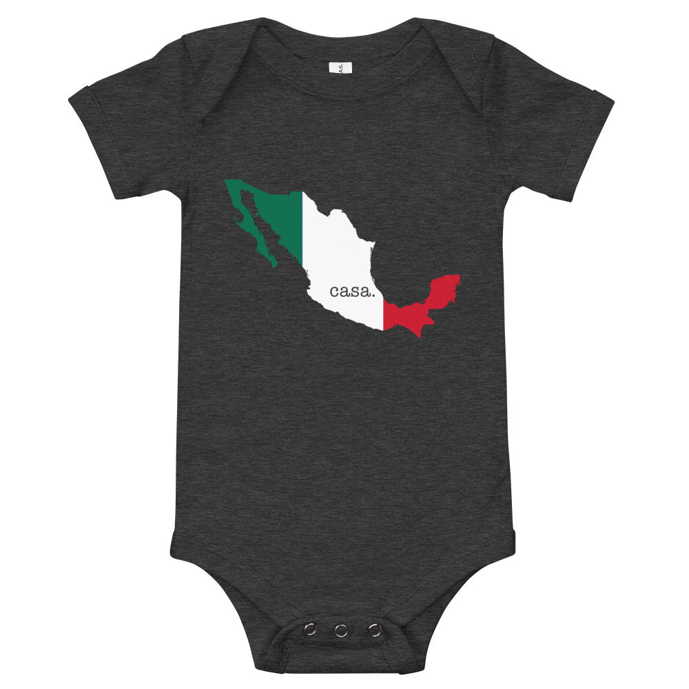 Mexico Baby short sleeve one piece