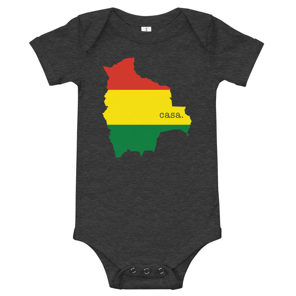 Bolivia Baby short sleeve one piece