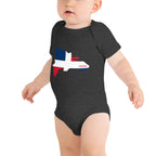 Dominican Republic Baby short sleeve one piece