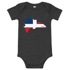 Dominican Republic Baby short sleeve one piece