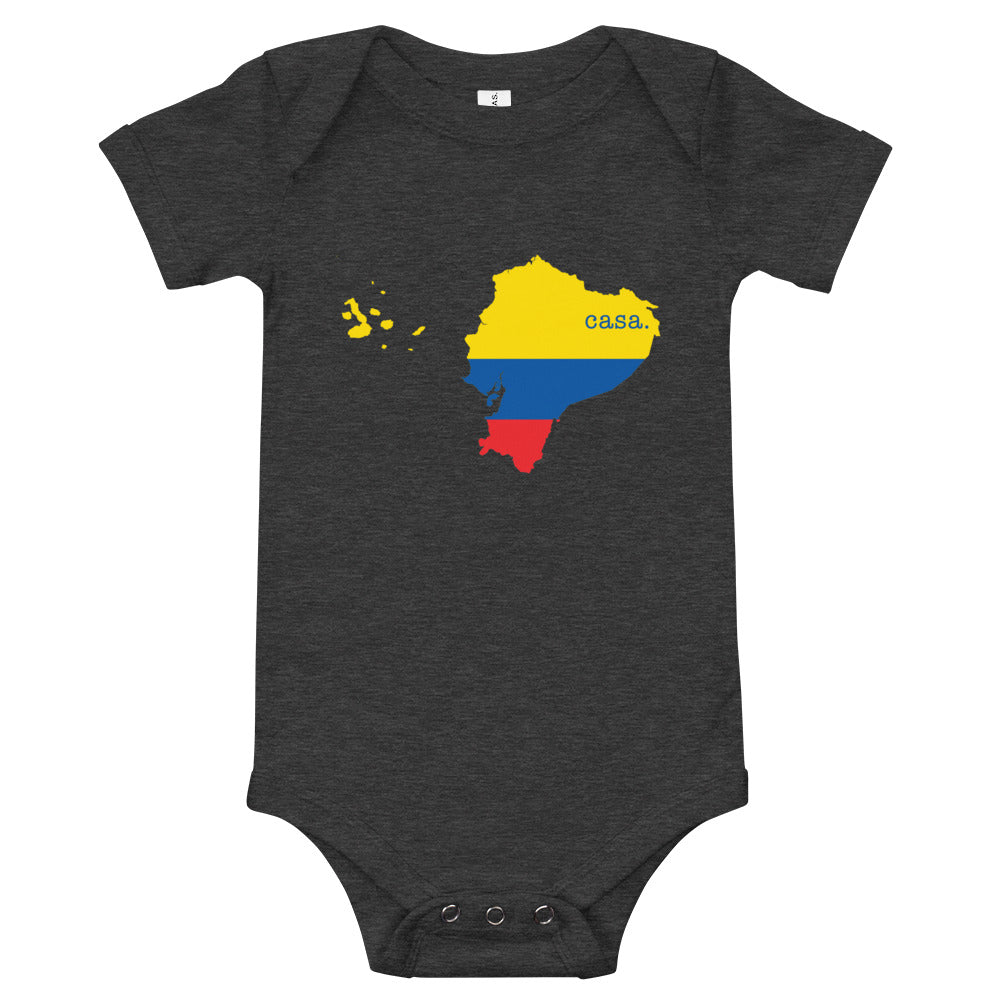 Ecuador Baby short sleeve one piece