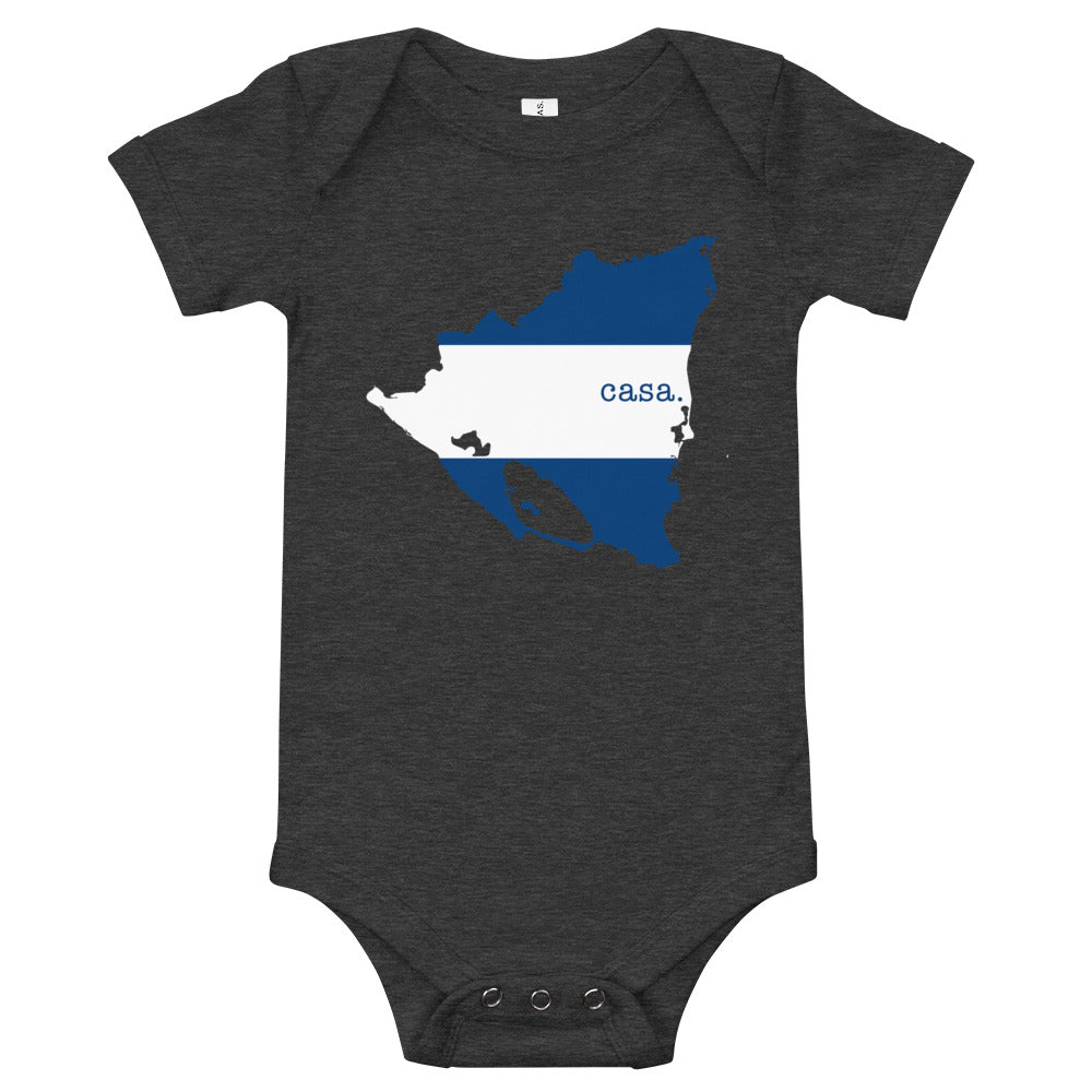 Nicaragua Baby short sleeve one piece