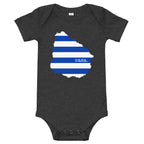 Uruguay Baby short sleeve one piece