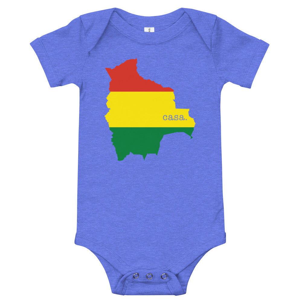 Bolivia Baby short sleeve one piece
