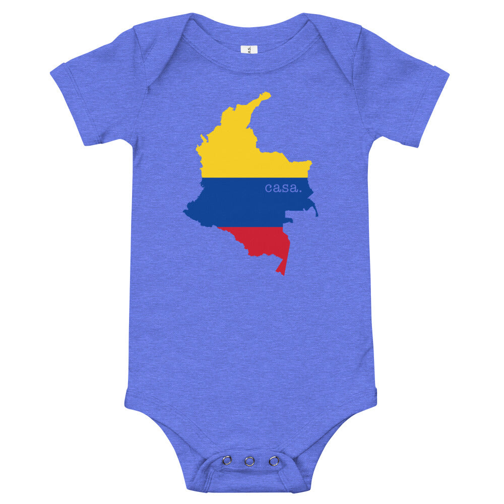 Colombia Baby short sleeve one piece