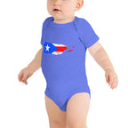 Puerto Rico Baby short sleeve one piece