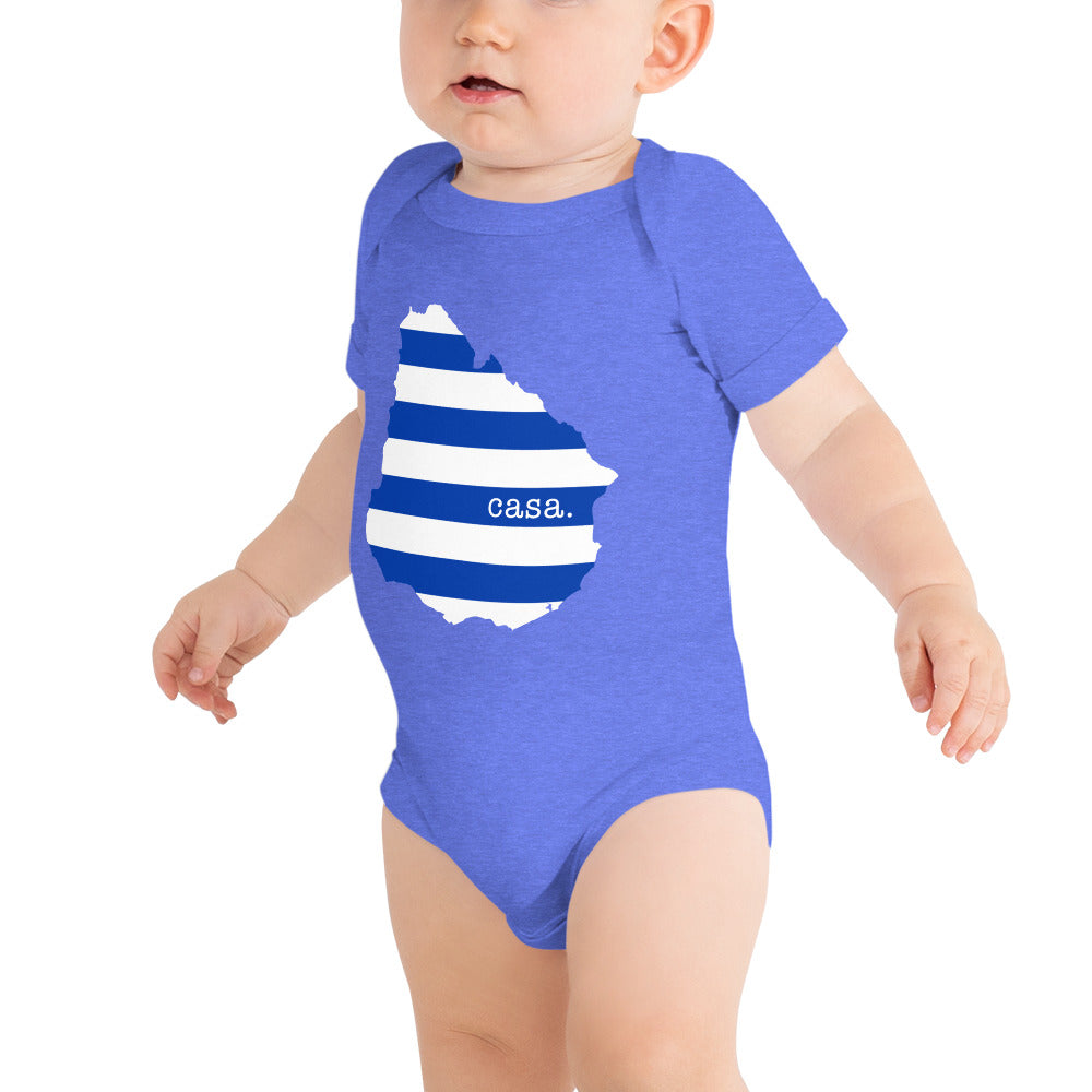 Uruguay Baby short sleeve one piece