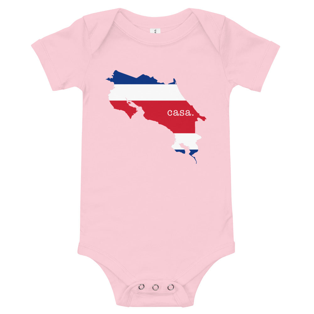 Costa Rica Baby short sleeve one piece