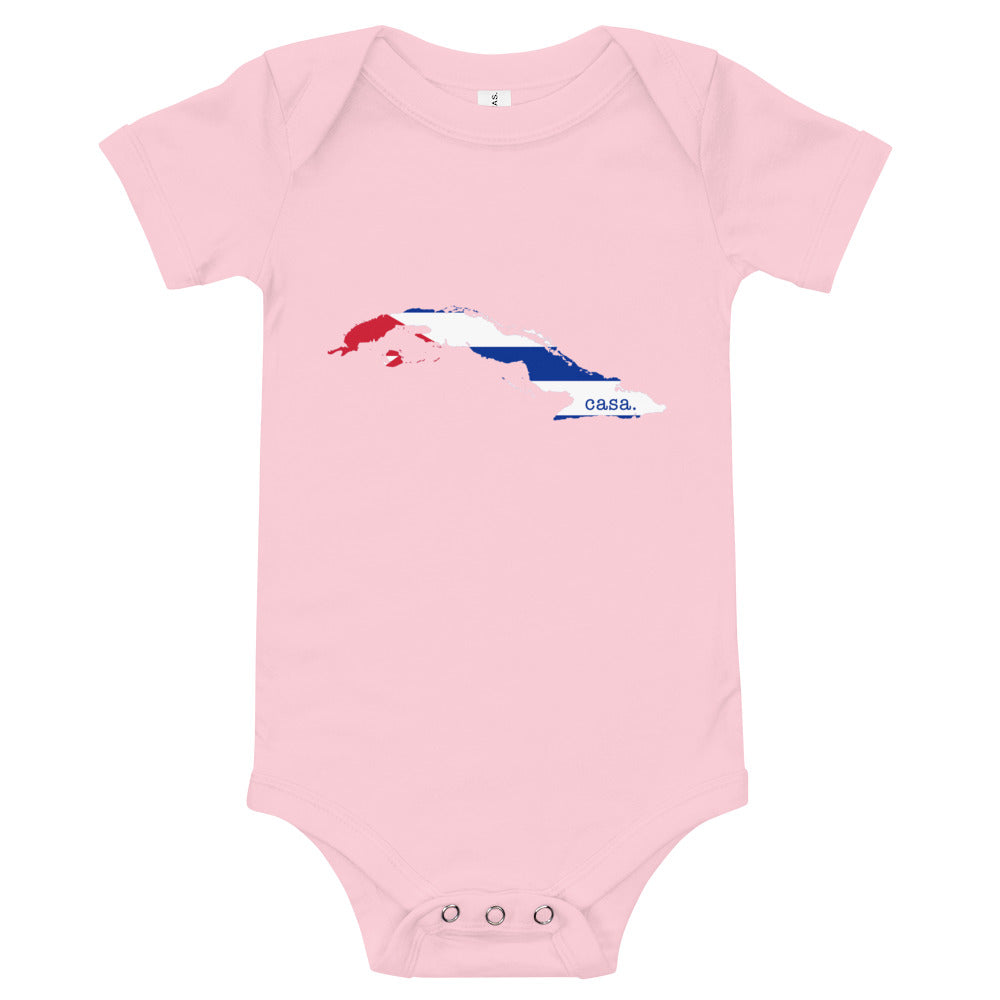 Cuba Baby short sleeve one piece