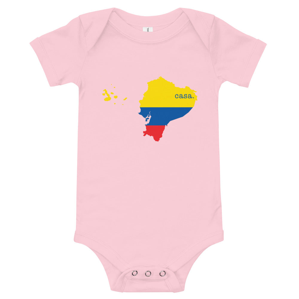 Ecuador Baby short sleeve one piece