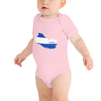 El Salvador Baby short sleeve one piece