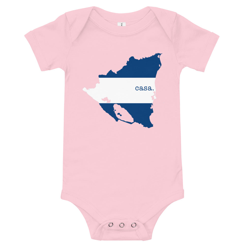 Nicaragua Baby short sleeve one piece