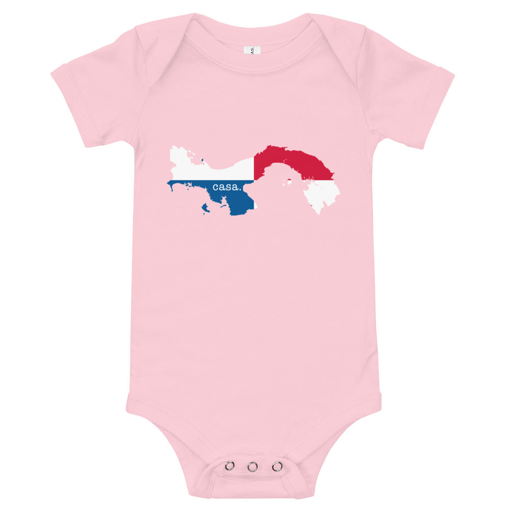 Panama Baby short sleeve one piece