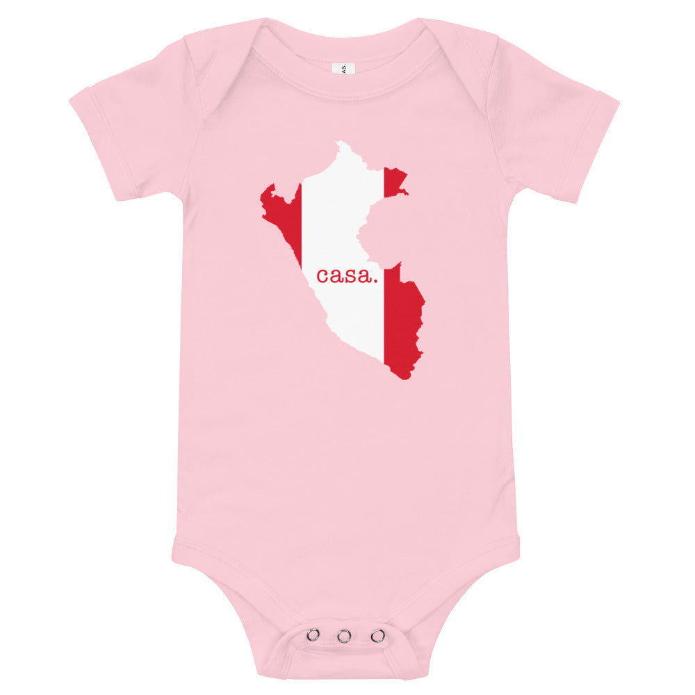 Peru Baby short sleeve one piece
