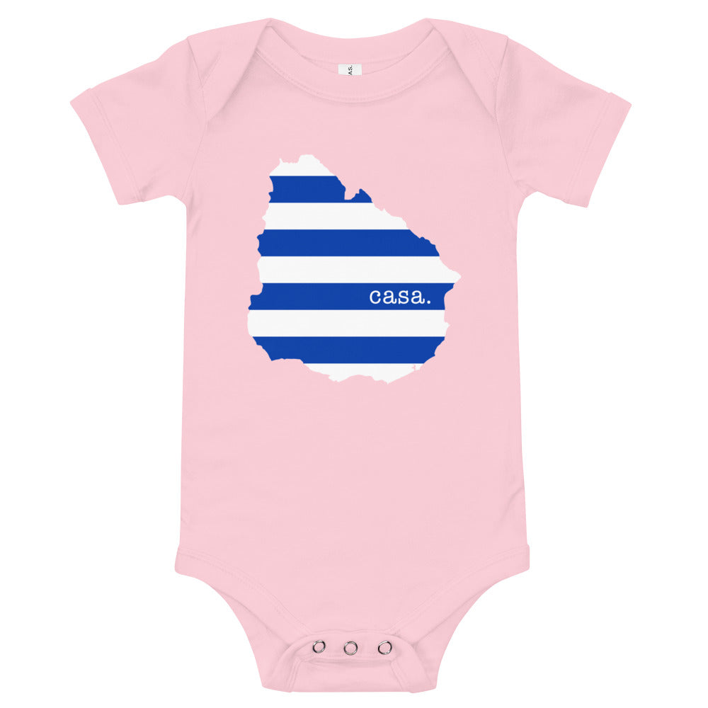 Uruguay Baby short sleeve one piece