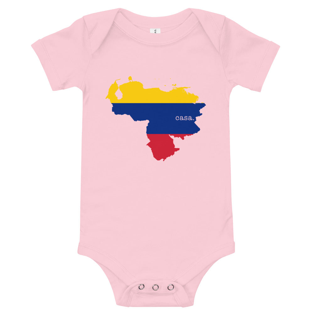 Venezuela Baby short sleeve one piece