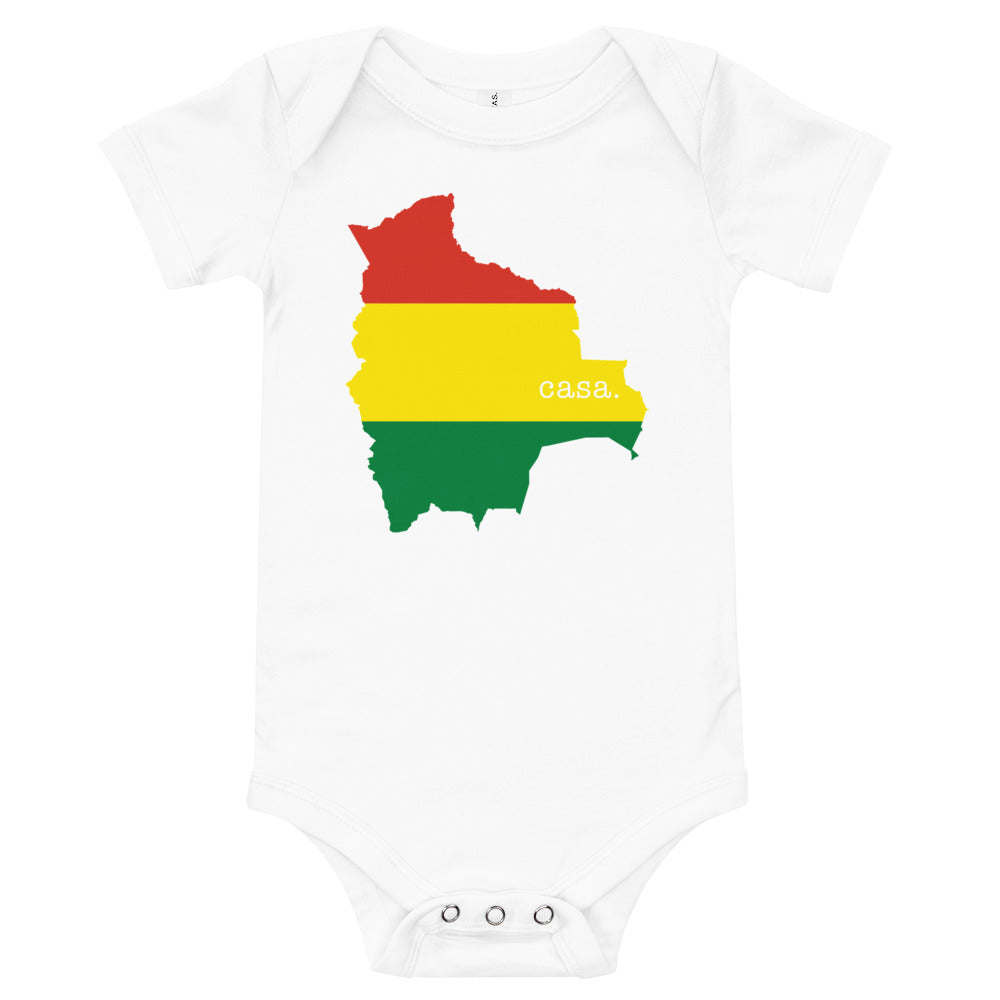Bolivia Baby short sleeve one piece
