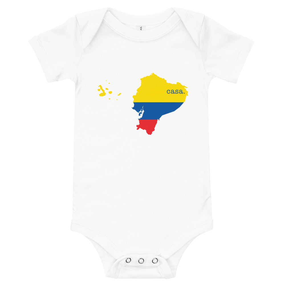 Ecuador Baby short sleeve one piece