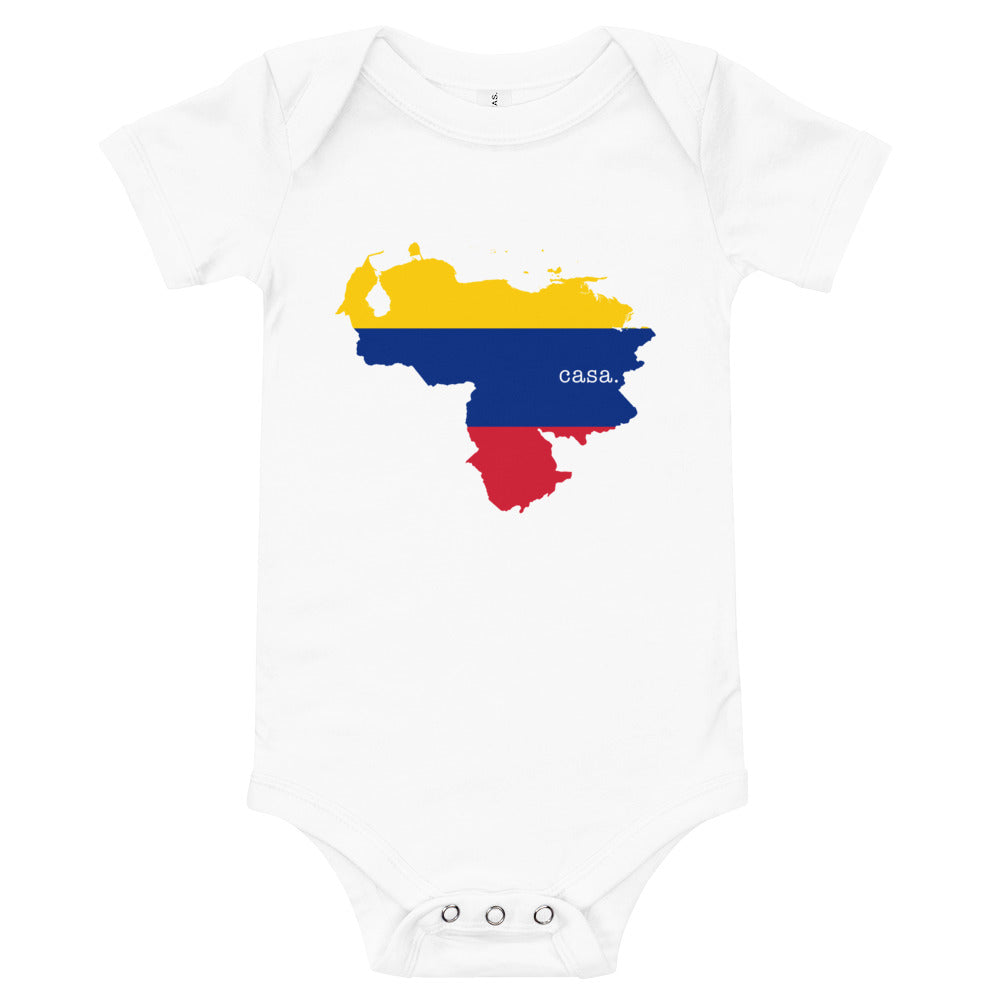 Venezuela Baby short sleeve one piece