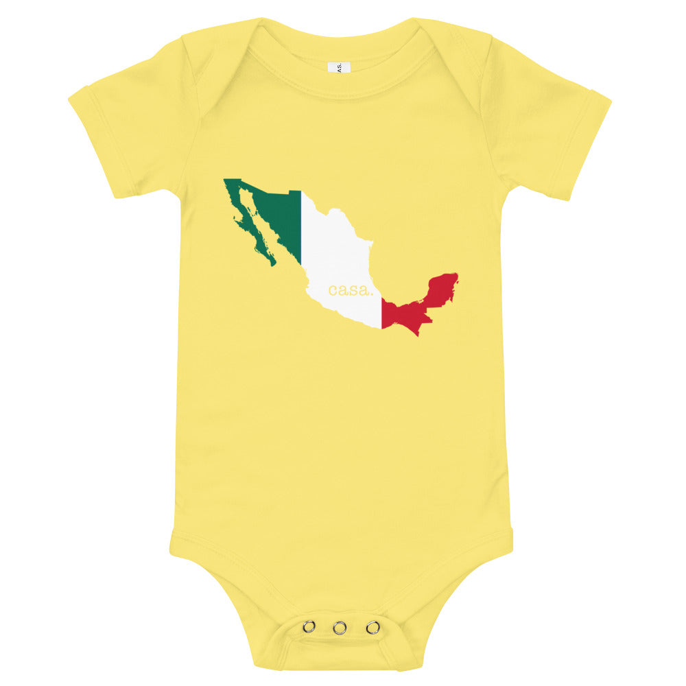 Mexico Baby short sleeve one piece