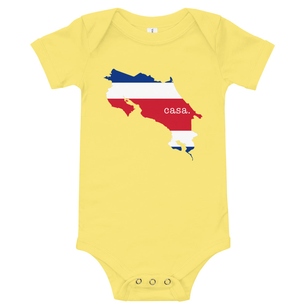 Costa Rica Baby short sleeve one piece