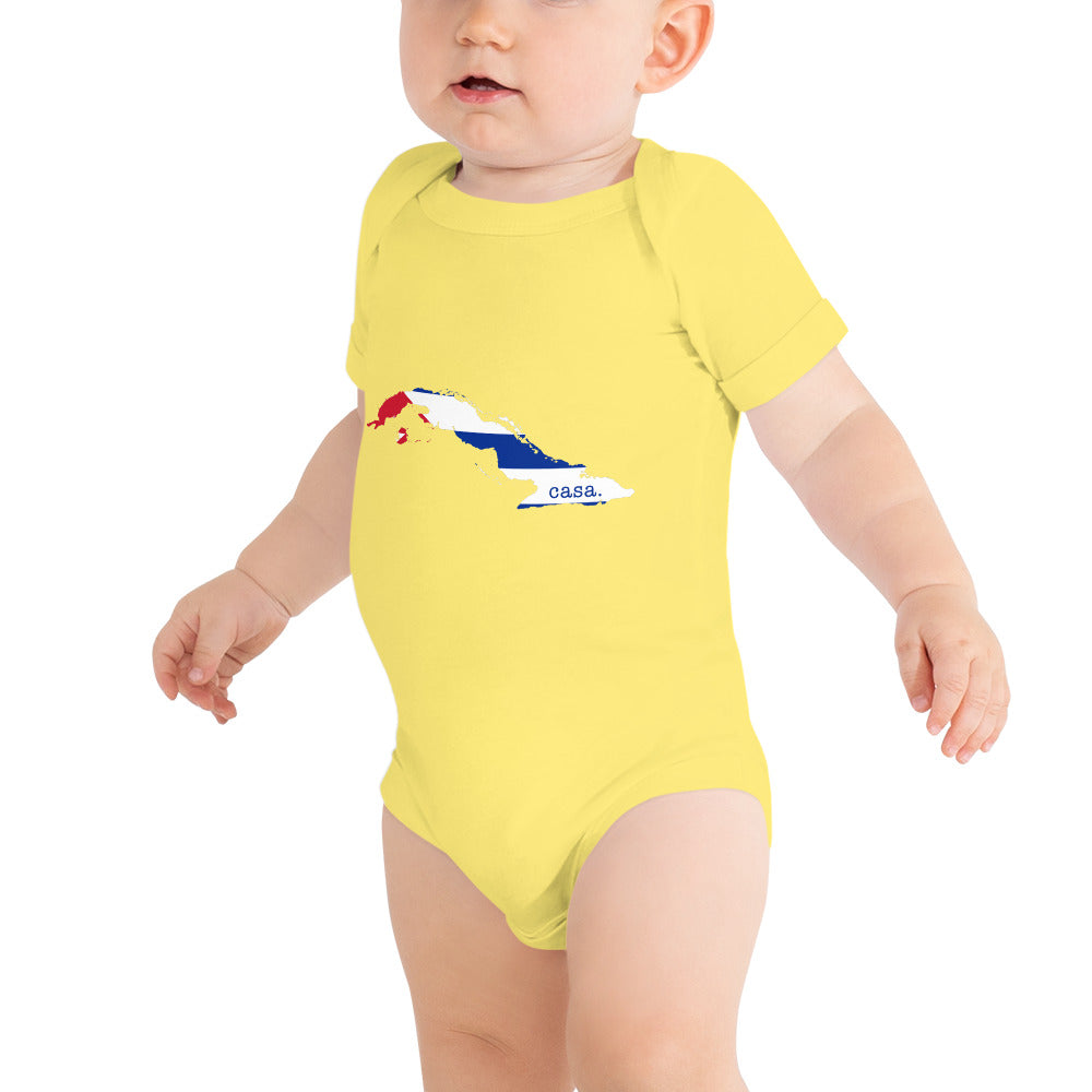 Cuba Baby short sleeve one piece